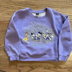 Disney Kids 100th Anniversary Sweatshirt